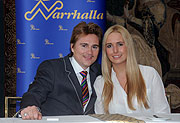 Narrhalla Prinzenpaar 2014: Prinz Alexander II. (De Branco) und Prinzessin Prinzessin Lisa I. (Wörschhauser) (©Foto: Ingrid Grossmann)